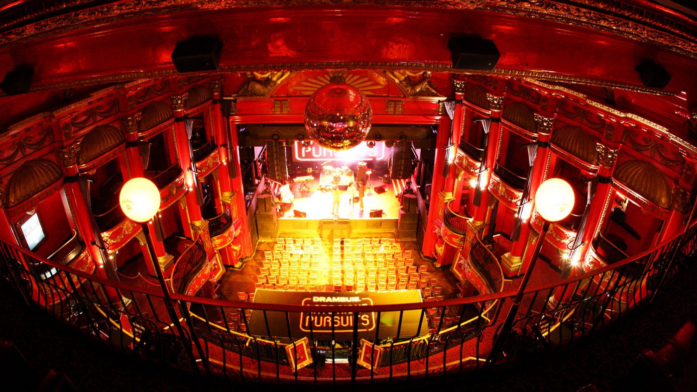 The Drambuie comedy night held at Koko in Camden, one of London's most iconic live music and club venues.