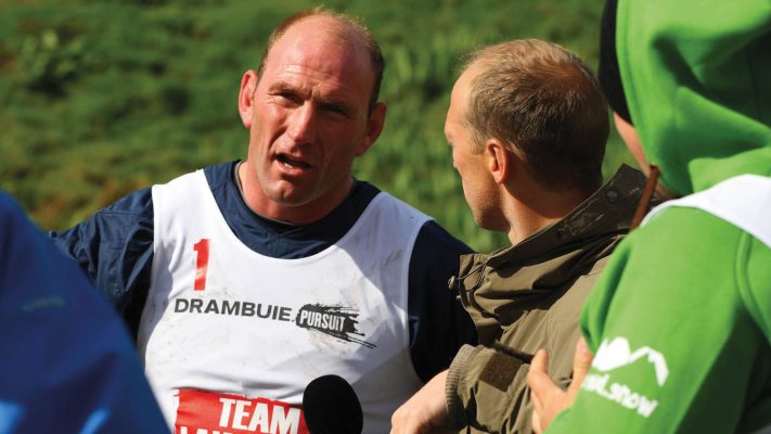 Scottish liqueur brand Drambuie has hired former England rugby captain Lawrence Dallaglio and Former England scrum-half and BBC pundit Matt Dawson to promote its annual adventure race.